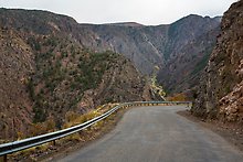 East Portal Road. Black Canyon of the Gunnison National Park.  ( )