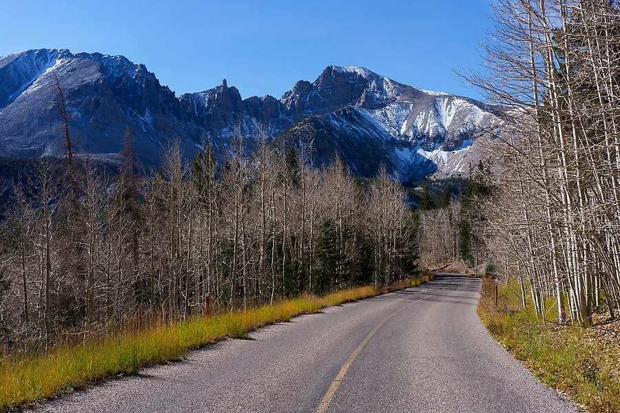 Wheeler Peak Scenic Drive. Great Basin National Park.  ()
