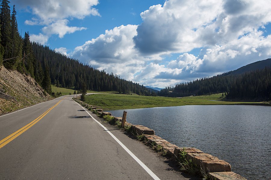 Trail Ridge Road. Rocky Mountain National Park.  ()