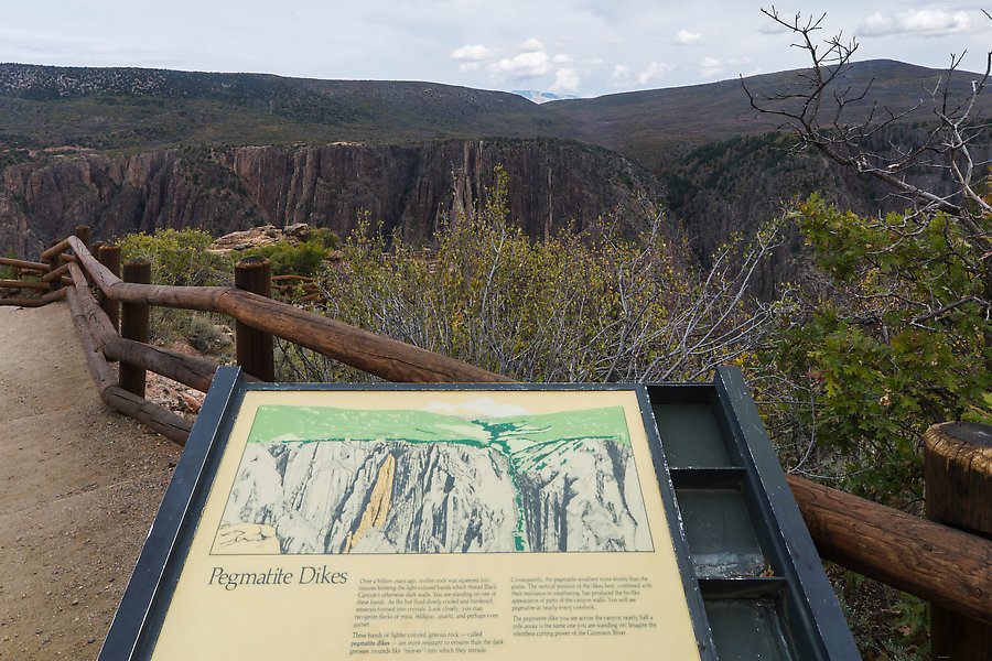 Black Canyon of the Gunnison National Park.  ()