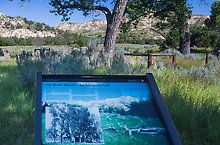 Roosevelt Elkhorn Ranch site. Theodore Roosevelt National Park.  ( )