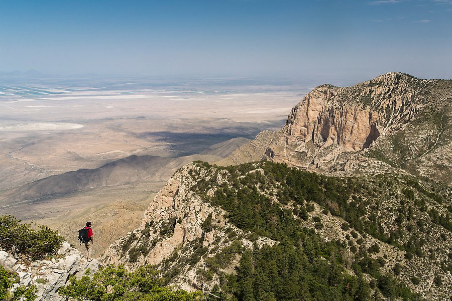 Guadalupe Peak. Guadalupe Mountains National Park.  ()