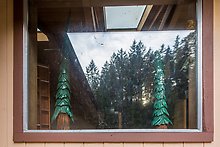 Redwood forest, Hiouchi Information center. Redwood National Park.  ( )