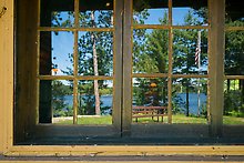 Kabetogama Lake. Ash River visitor center. Voyageurs National Park.  ( )