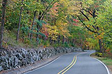 West Mountain Road. Hot Springs National Park.  ( )