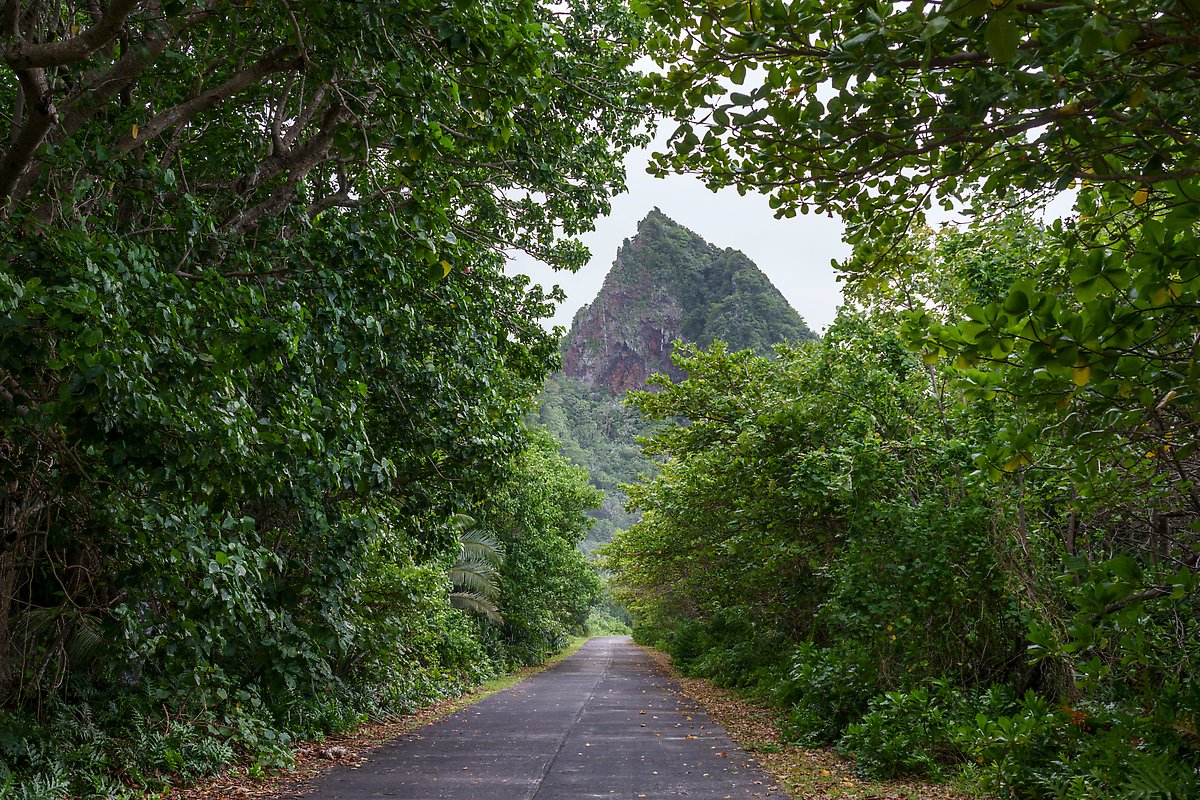 Route 20, Ofu Island. National Park of American Samoa.  ()