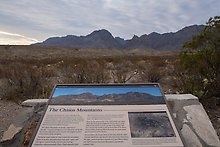 Chisos Mountains. Big Bend National Park.  ( )