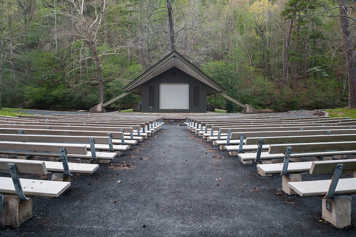 Gulpha Gorge Campground. Hot Springs National Park.  ()