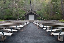 Gulpha Gorge Campground. Hot Springs National Park.  ( )