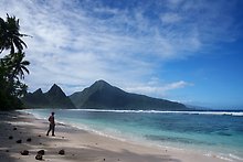 Ofu Beach. National Park of American Samoa.  ( )
